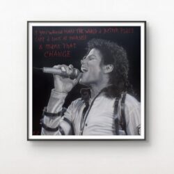 Michael Jackson | Tribute portræt (Papir)